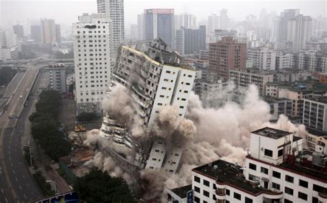 Real Estate Crash Demolish Office Buildings As Demand Isnt Returning
