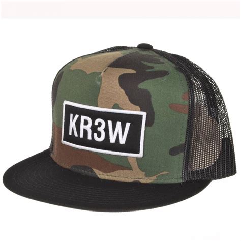 Kr3w Kr3w Seed Patch Trucker Cap Camouflage Kr3w From Native Skate