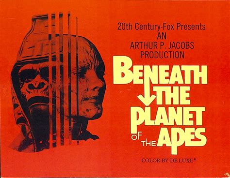 Beneath is a film that epitomizes the best and worst that a sequel to a masterpiece, as planet of the apes was, could be. Ape Fridays - Beneath the Planet of the Apes - Need To Consume