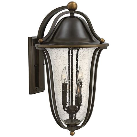 Hinkley landscape 55601bz atlantis modern bronze led exterior bollard. Hinkley Bolla 14" Wide Olde Bronze Outdoor Wall Light ...