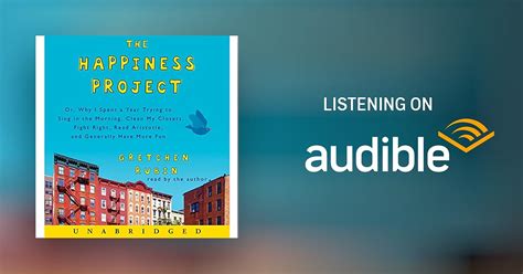 The Happiness Project By Gretchen Rubin Audiobook Audible Co Uk