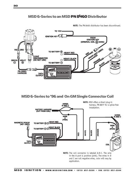 msd distributor wiring diagram wiring diagram