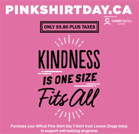 It is celebrated on various dates around the world. Causes || Take the anti-bullying pledge! || Pink Shirt Day ...