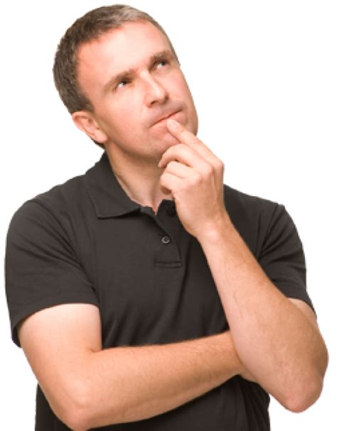 Person thought, people thinking, glasses, chin png. Thinking Man PNG Transparent Images | PNG All