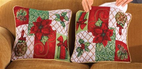 Christmas Poinsettia Pillow Covers Set Of 2 Find Out More About The