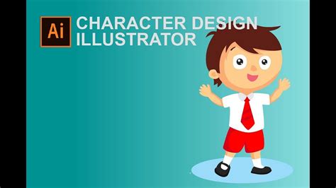 Tutorial Illustrator 2d Character Design Youtube