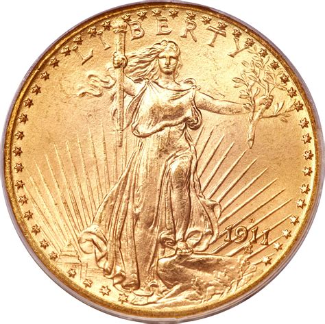20 Dollars Saint Gaudens Double Eagle With Motto United States