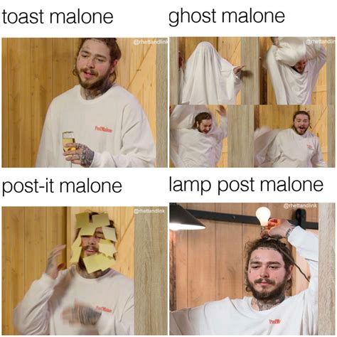 Which Of These Postmalone Memes Is Your Fave Lamp Post Malone Is