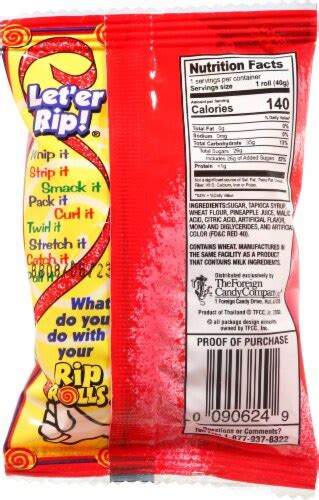 Rip Rolls® Strawberry Licorice Roll 14 Oz Frys Food Stores