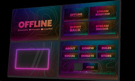 Free Twitch Overlays Ultimate List TacticalLionDesigns