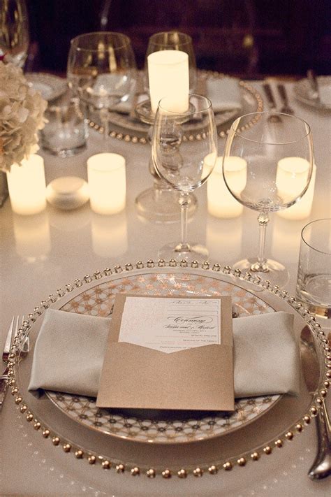 Interestingly enough, there are some varying schools of thought on how to use the plates to best effect. beaded charger plate hire