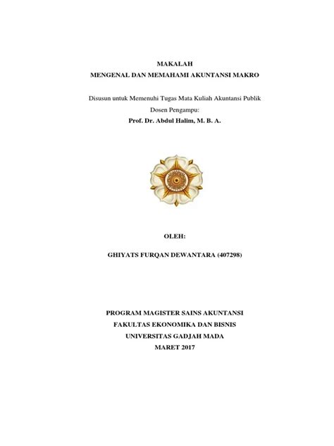 Cara Membuat Cover Makalah Lengkap dengan Contohnya - Medcom.id
