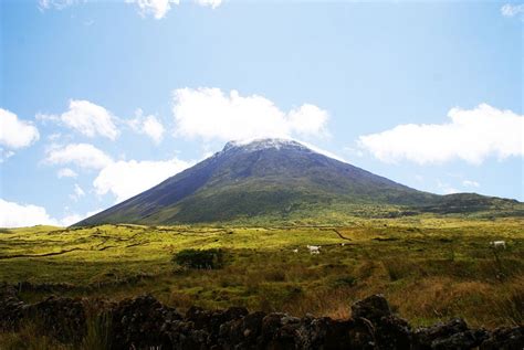 Montanha Do Pico Ponto Mais Alto Português Fica Nos Açores Qual Viagem