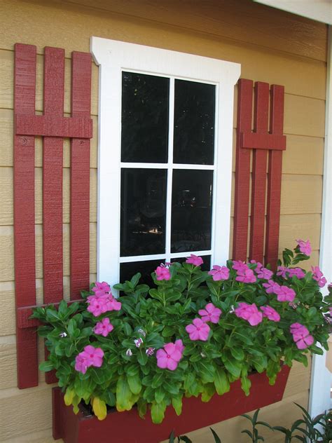 Shed Window Flower Boxes Windowcurtain