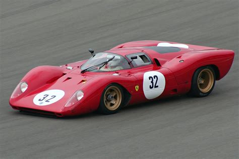 H Ferrari 312p Berlinetta του 1969 στην πίστα της Monza Ferrari