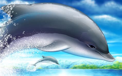 Free Animated Dolphin Screensavers Wallpaper Wallpapersafari