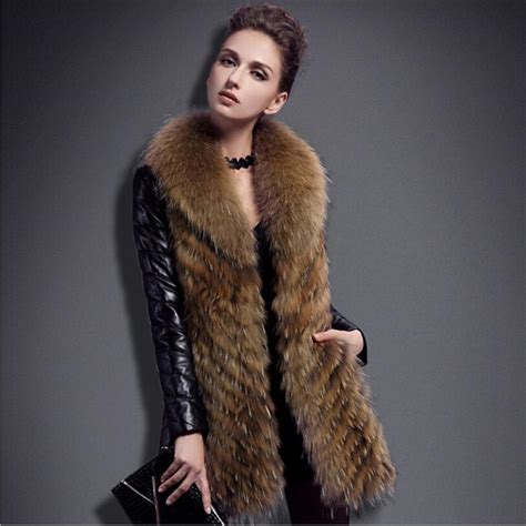 Buy 2017 Autumn And Winter New Fur Coat Long Coat