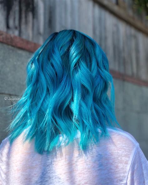 A Q U A M A R I N E 💦 Heyhelena Turquoise Hair Light Blue Hair