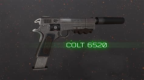 Colt 6520 10mm Pistol At Fallout 4 Nexus Mods And Community