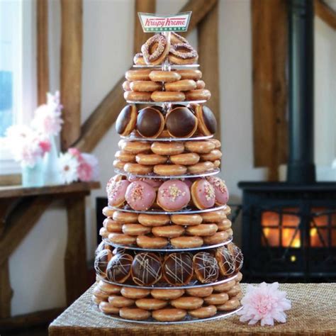 Das geht mit jedem kuchen den man mag. Donut Wand & Kuchen als neuer Hochzeitstrend - DIY ...