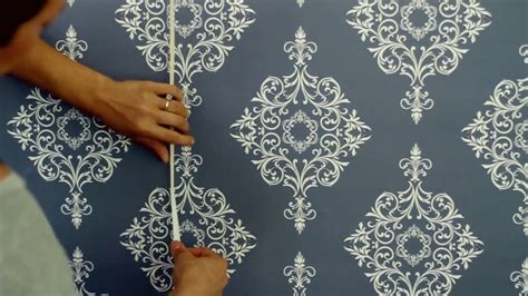 Self Adhesive Wallpaper Installation Guide Youtube