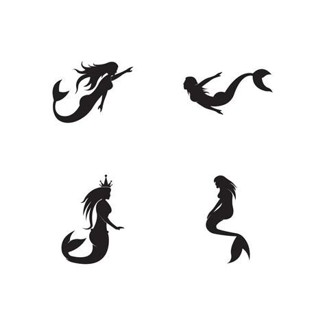 Mermaid Logo Icon Design 7047875 Vector Art At Vecteezy
