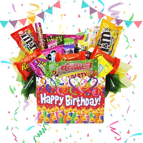 Check spelling or type a new query. Happy Birthday Chocolate and Candy Present in Decorative ...