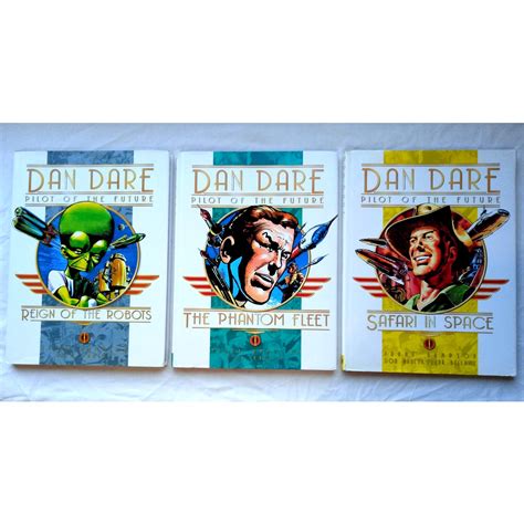 Classic Dan Dare Titan Books 3 álbuns Hq Importada Shopee Brasil
