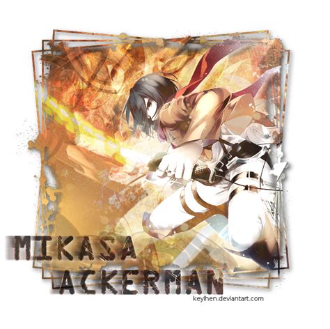 Mikasa Ackerman Shingeki No Kyojin By Keylhen On Deviantart