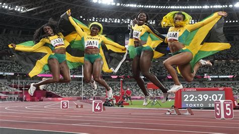 Olympic Games Jam More Medals For Jamaicas Sprint Stars After