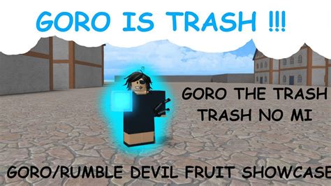 It grants its user, enel, dominion over lightning. Goro/Rumble Devil Fruit Showcase |One Piece Unleashed ...
