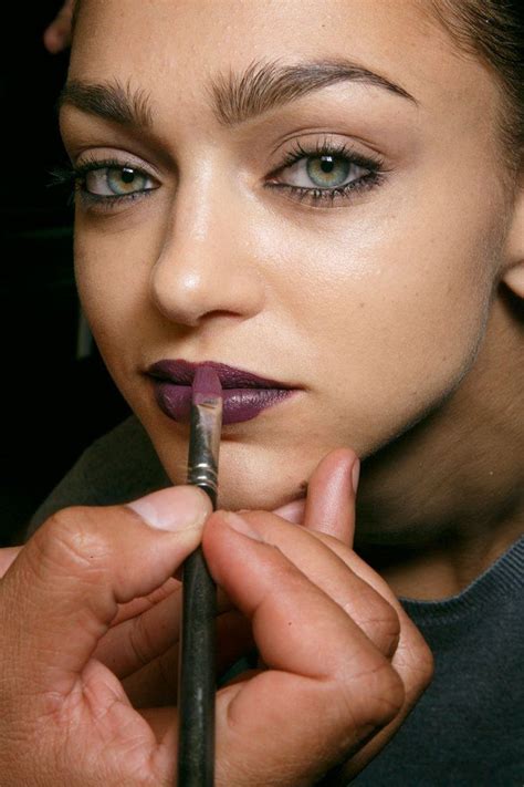 Beauty Close Ups At Fashion Week Spring 2016 Popsugar Beauty Matte