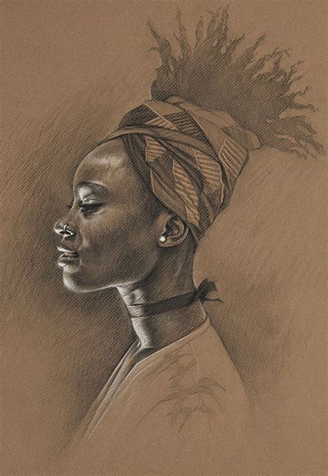 The Best Free Black Woman Drawing Images Download From 38746 Free