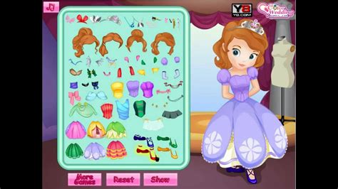 Princess Sofia The First Dress Up Game Online Games By