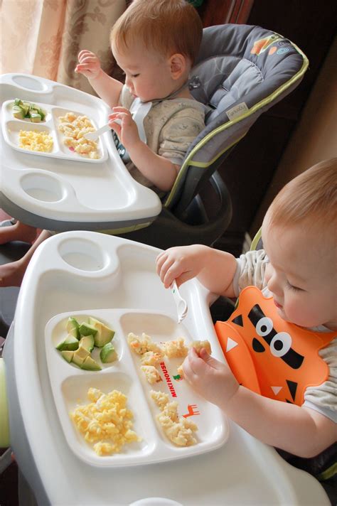 Once your baby is a pro at eating soft mashed foods, they may be ready to move on to finger foods around 8 months. Loading... | Baby food recipes, Baby eating, Baby lunch