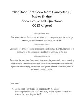 The first edition of the novel was published in november 1st 1999 some of the techniques listed in the rose that grew from concrete may require a sound knowledge of hypnosis, users are advised to either leave. "The Rose That Grew from Concrete" accountable talk | TpT