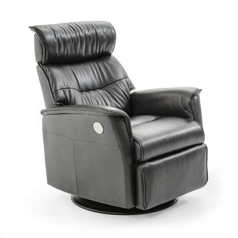 Img Norway Captain Rm386 Large Contemporary Recliner With Swivel Glider