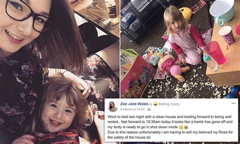 sleep deprived mother puts naughty tot up for sale on facebook