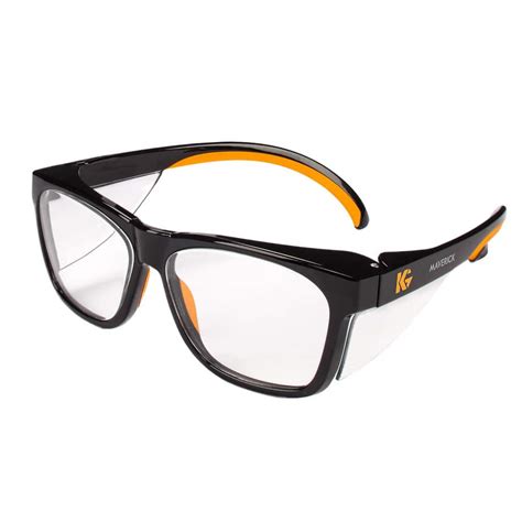 Kleenguard Safety Glass Anti Reflective And Scratch Resistant Polycarbonate Clear Lenses
