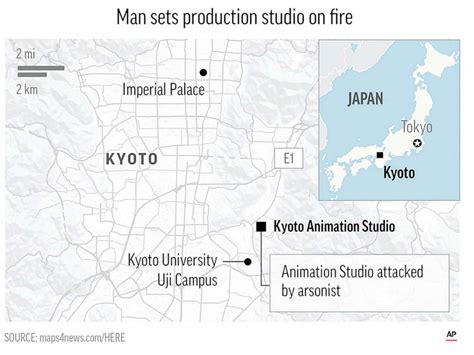 Massive Fire At Kyoto Animation Studio Kills At Least 33 Japanese