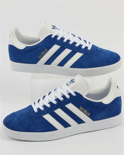 Adidas Gazelle Trainers Royal Bluewhite 80s Casual Classics