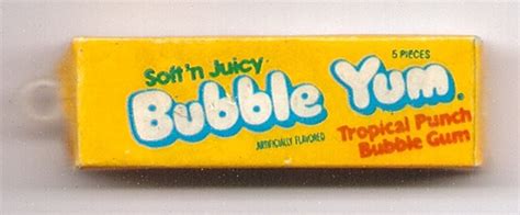 Bubble Yum Tropical Punch 80s Candy Pinterest Tropical Punch And