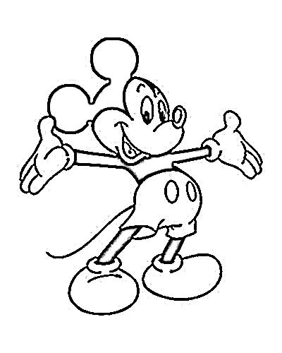 Mickey Mouse Cartoon Sketch Image Sketch
