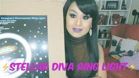 Stellar Diva Ring Light Systems Abriendo Caja Con Ustedes Youtube