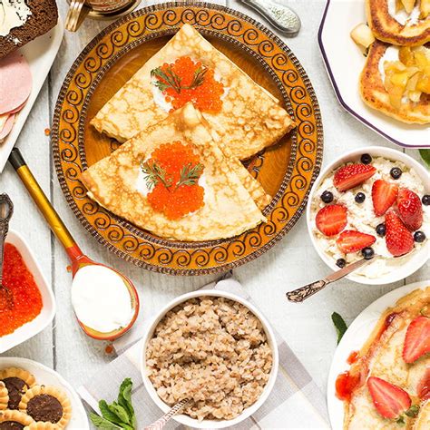 Our fare has been influenced by the traditions and tastes from different parts of the british empire: Traditional Russian Breakfast | RecipeLion.com