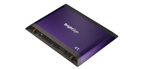 Brightsign Mediaplayer Xt1145 8k 10bit Hdmi In Lan 2 Usb Rs232 Poe