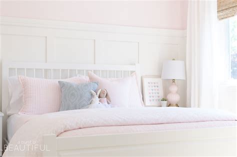 Sweet Pink And White Little Girls Bedroom Toddler