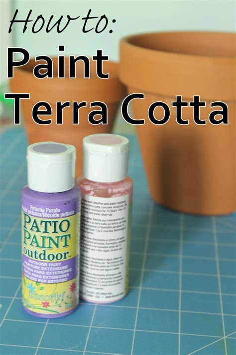 How To Paint On Terra Cotta Clay Pot Crafts Painted Patio Clay Pot