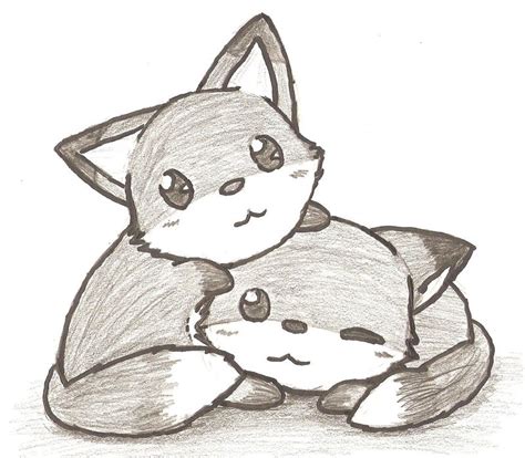 Fox Cute Drawing At Getdrawings Free Download