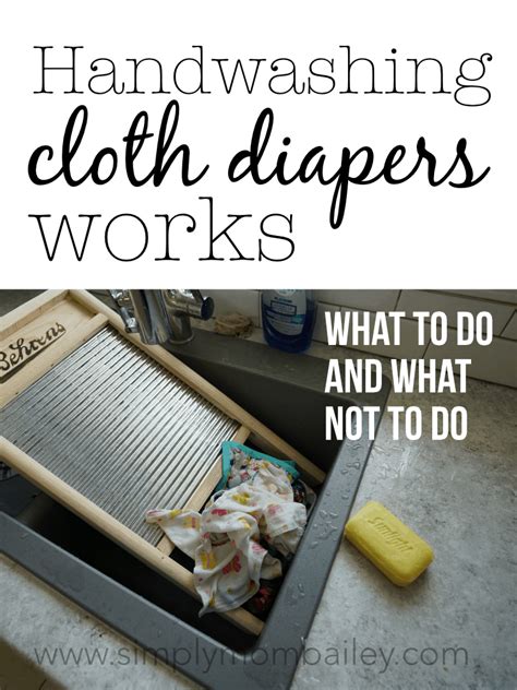 What Works When Handwashing Cloth Diapers And What Doesnt Work